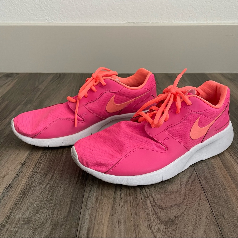 Nike | Nike Kaishi GS Low Textile Trainers Neon Pink 705492-601 US 6.5Y Womens 8